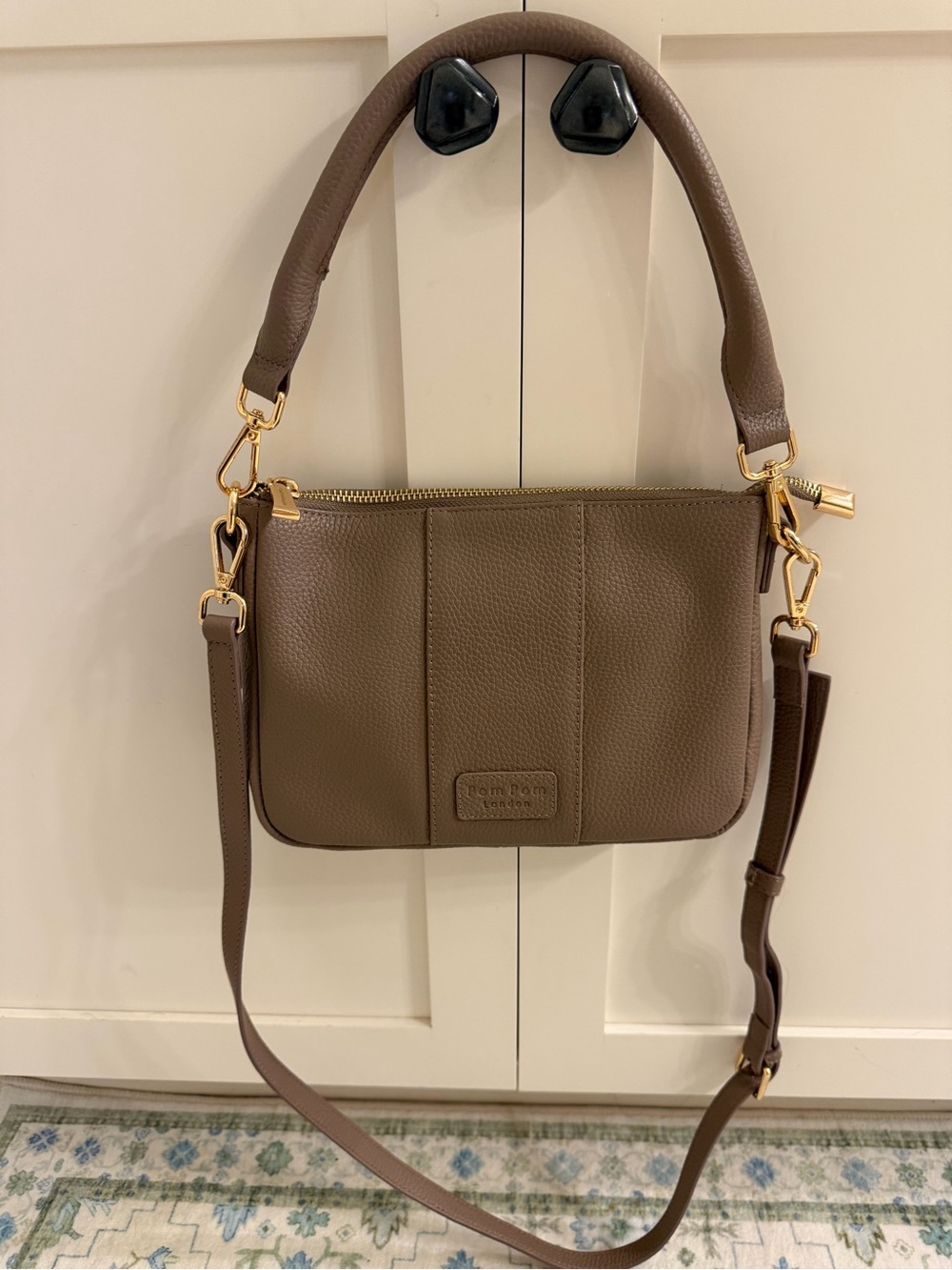 Pom Pom London slim crossbody